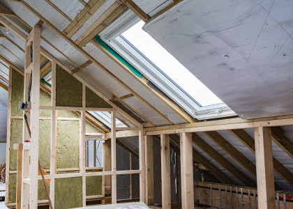 Dachgeschossausbau