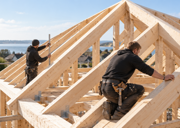 Holzrahmenbau in Hamburg – bauen mit einem vielseitigen Werkstoff
